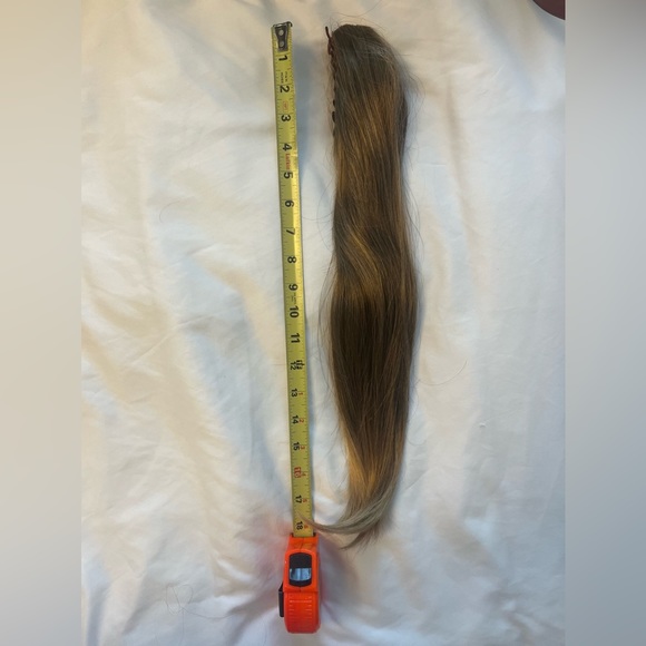 Pony tail hair extension. Clip on light brown - Picture 6 of 6